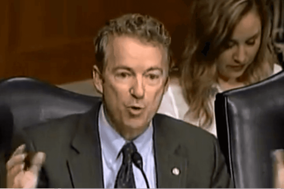 Rand Paul freaks out on workplace equality enforcer: 'How do you show up to work?'
