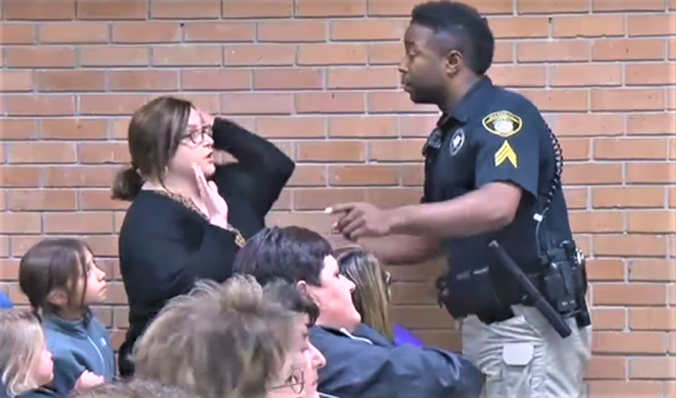 WATCH: Teacher questions school board about superintendent’s big raise — and gets hauled away in cuffs