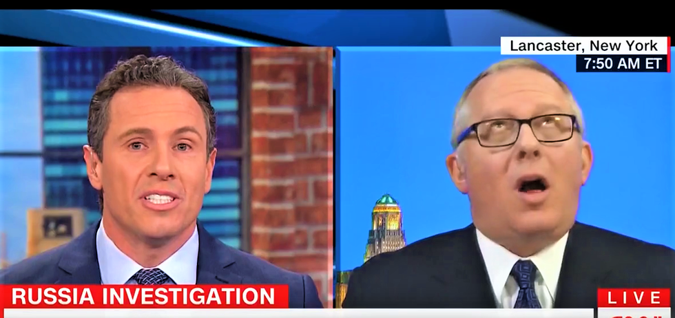 CNN's Cuomo shuts down ex-Trump aide's attacks on dossier author: He told the FBI about Russia -- 'you guys didn't'