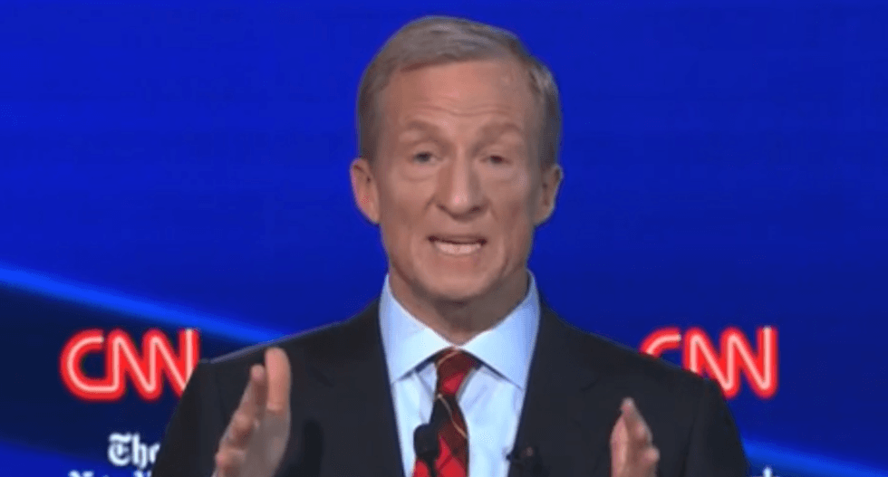 Billionaire Tom Steyer shakes up primary with slavery reparations plan