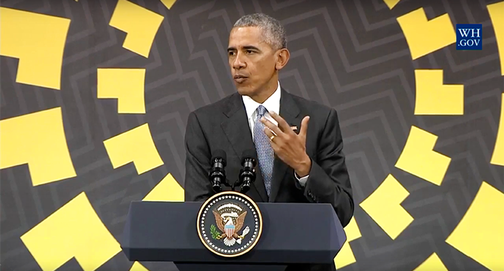 'I certainly don’t want them to do what Mitch McConnell did': Obama warns Dems against obstruction