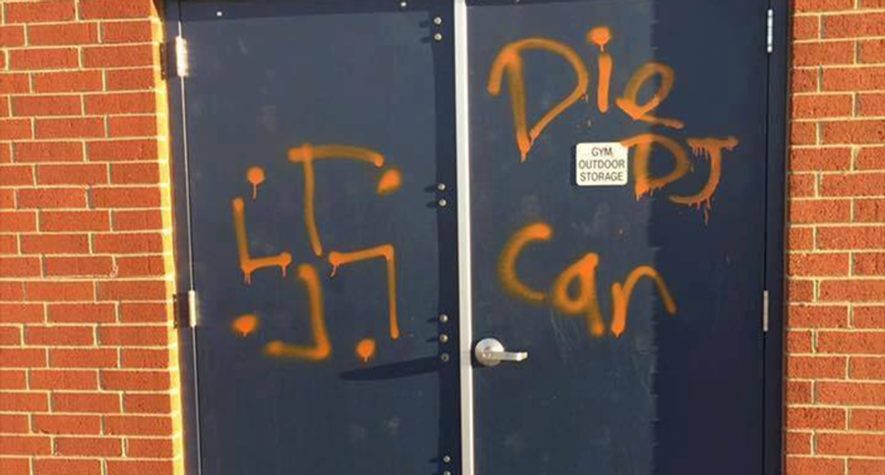 'We are Hitler youth' and other Nazi graffiti spray painted on Denver elementary school