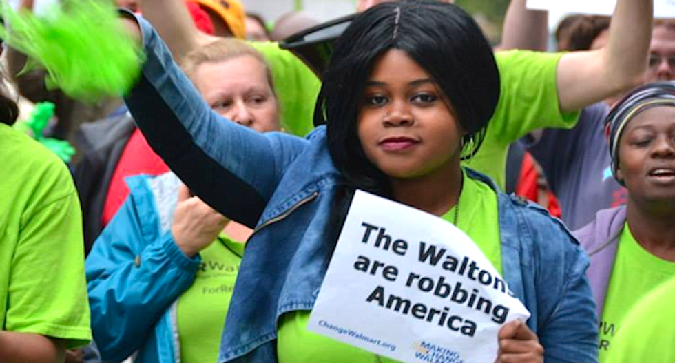 'Poverty pay' leads Walmart employees to skip lunch – or steal it from coworkers