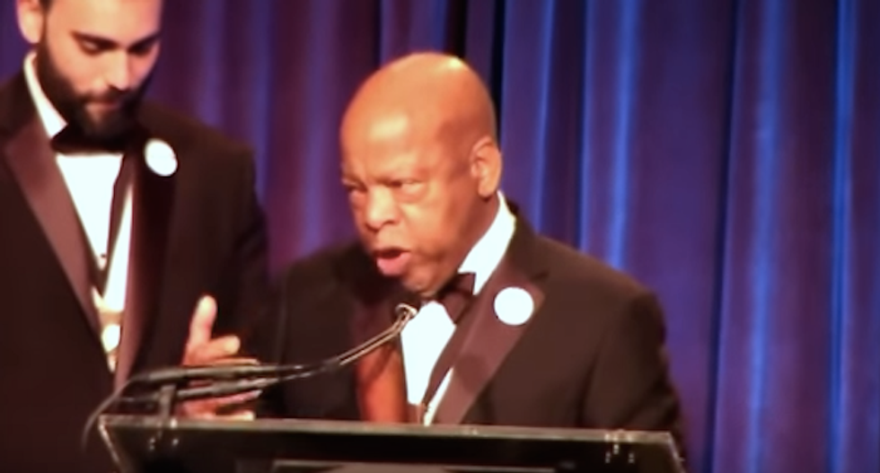 National Book Awards: John Lewis recalls being denied entry as a child to ‘whites only’ library