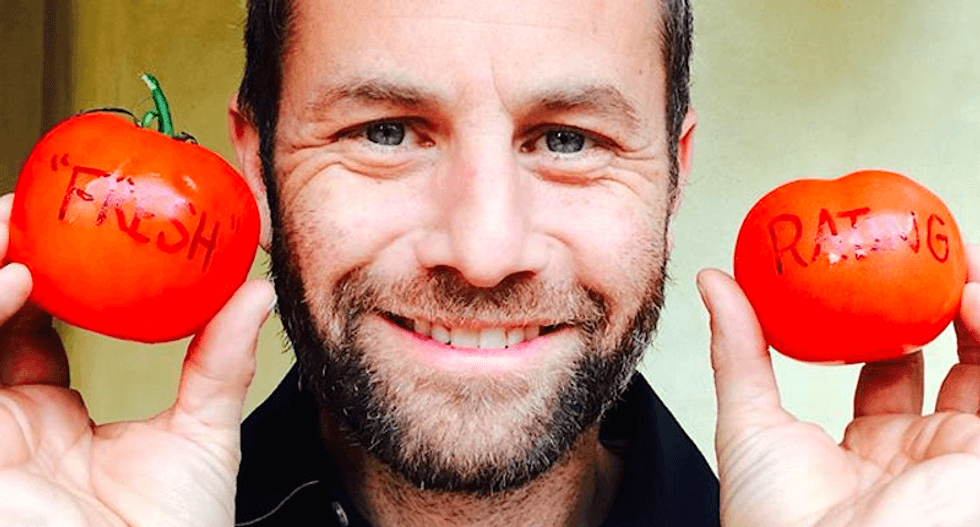 Kirk Cameron is begging fans to help boost his movie's putrid rating on Rotten Tomatoes