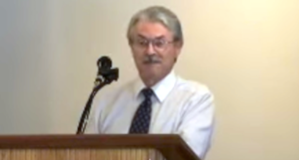 White supremacist 'Christian Identity' pastor begs Trump to crack down on Jews