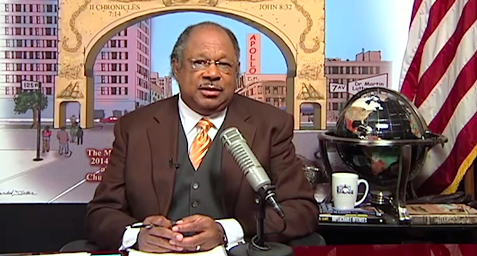 Pastor again warns of ‘semen lattes’ and says it is not his fault Moses wants to stone gays