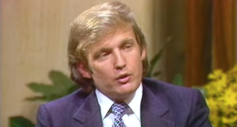 Here is how businessman Donald Trump created his own 'fake news' back in the 80's