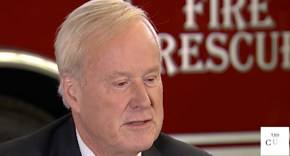 'Where’s that Bill Cosby pill?': Watch Chris Matthews prepare for an interview with Hillary Clinton by joking about rape