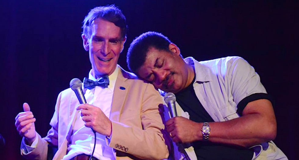 Can popular scientists like Bill Nye or Neil deGrasse Tyson save the world?