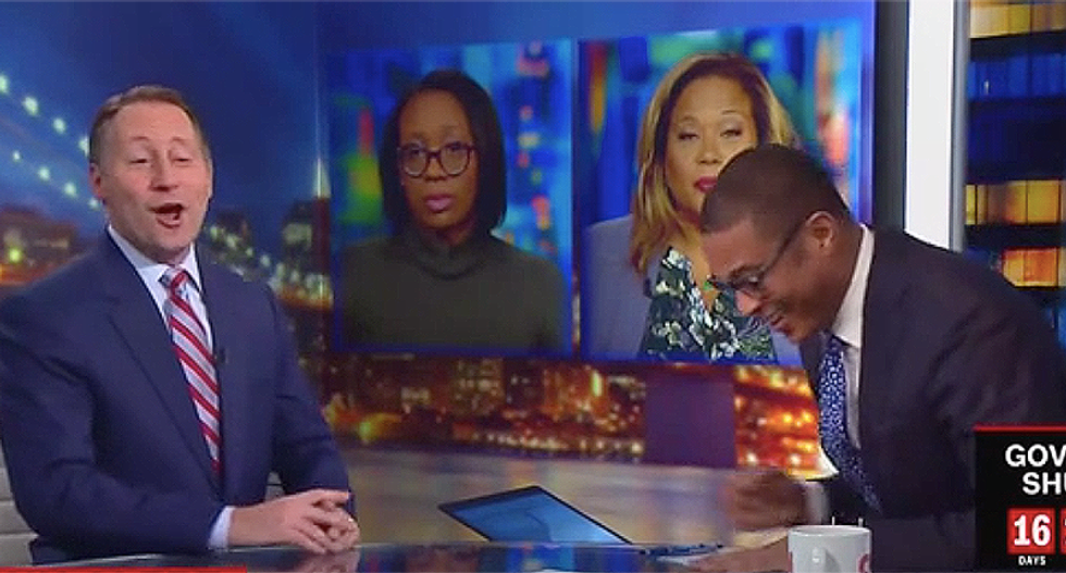 CNN’s Don Lemon cracks up at Trump surrogate trying to argue the president is not racist: ‘Come on man’