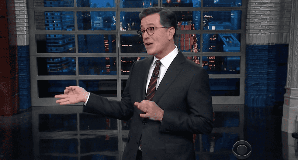 Colbert: Trump relishing in 'Sh*tholegate' like a gleeful kid making mom 'look at the load I dropped'