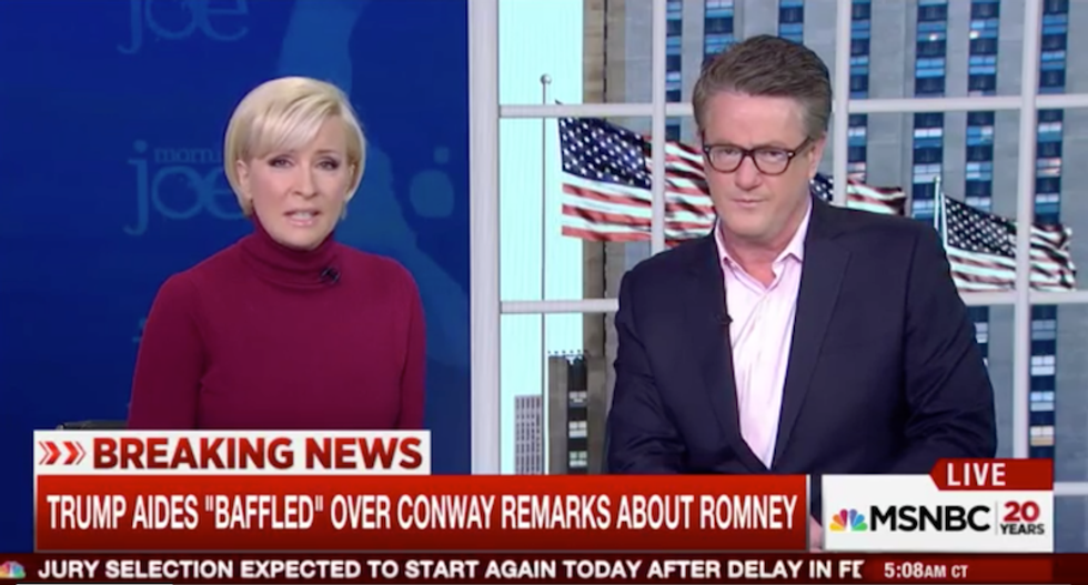 Morning Joe rips Kellyanne Conway over Romney attacks — and she quickly fires back