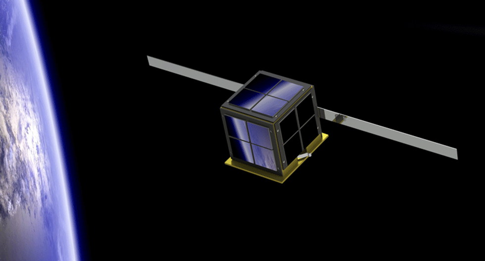 Here's a tiny space satellite that you can build and launch yourself