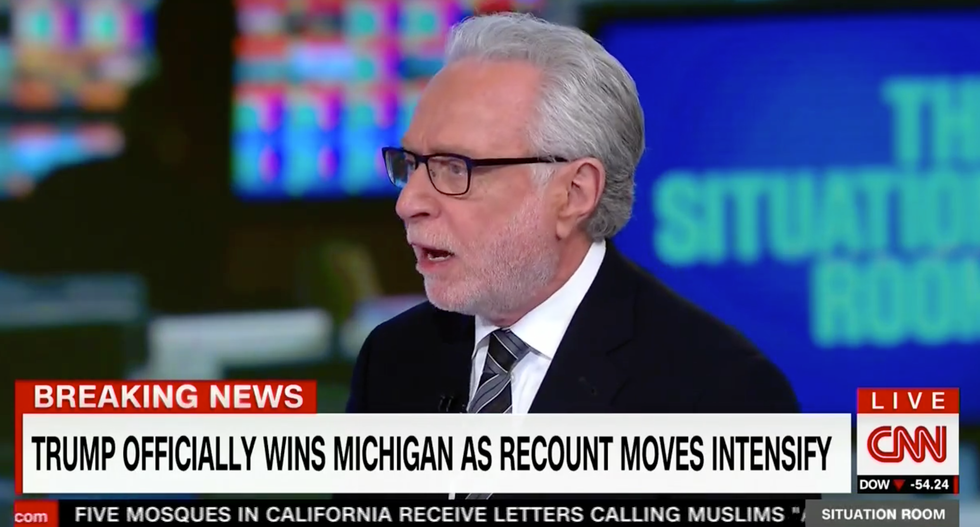 Dem senator smacks down Wolf Blitzer for comparing recount to Trump's voting fear-mongering