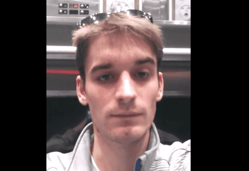 WATCH: Swearing, volatile jerk makes broken elevator wait a living nightmare