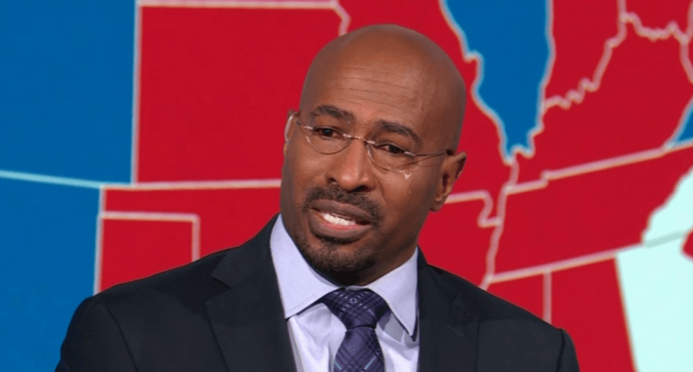 WATCH: CNN’s Van Jones bursts into tears as election is called for Biden