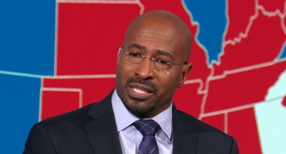 WATCH: CNN’s Van Jones bursts into tears as election is called for Biden