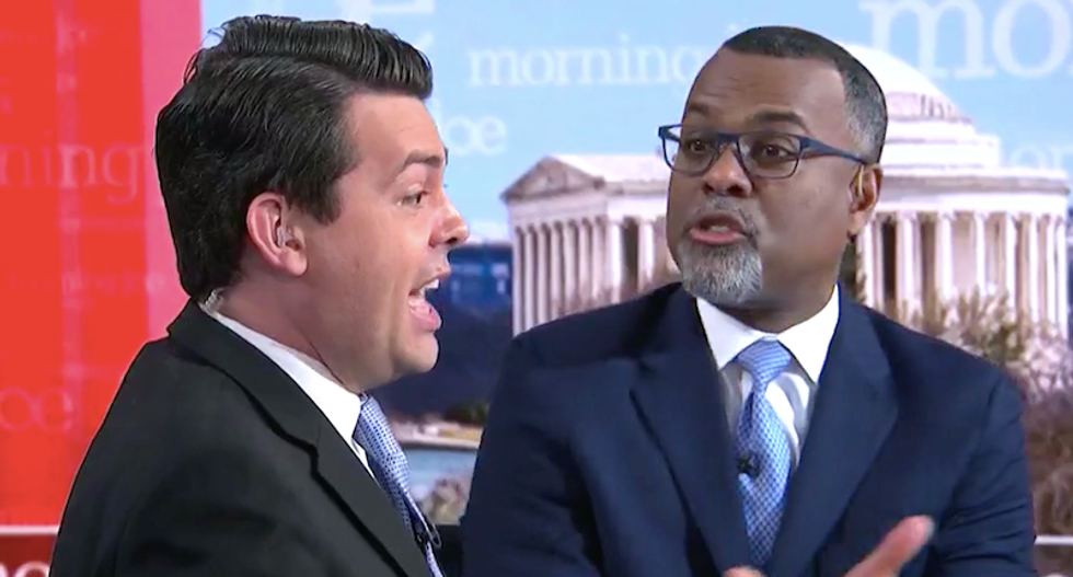 MSNBC conservative gets torched for shrugging off Trump's threats: 'This country is capable of unimaginable ugliness'