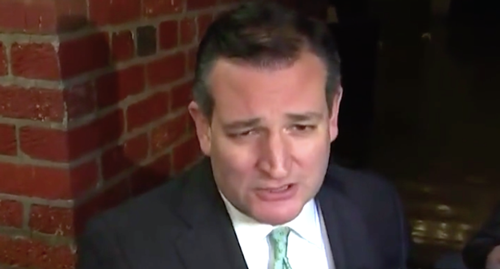 WATCH: Ted Cruz gets busted by MSNBC reporter for lying about his role in 2013 government shutdown