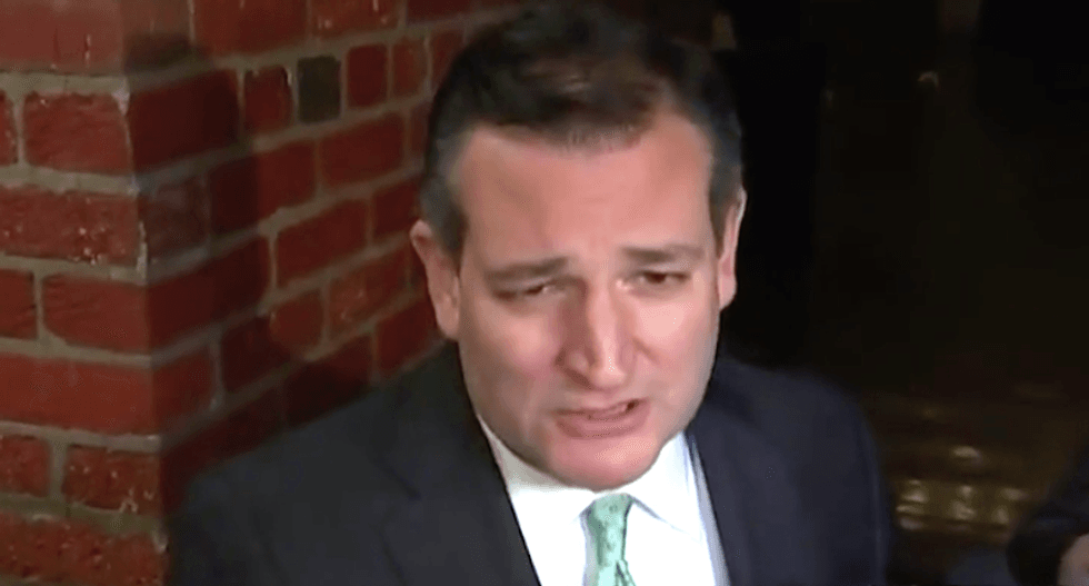 WATCH: Ted Cruz gets busted by MSNBC reporter for lying about his role in 2013 government shutdown
