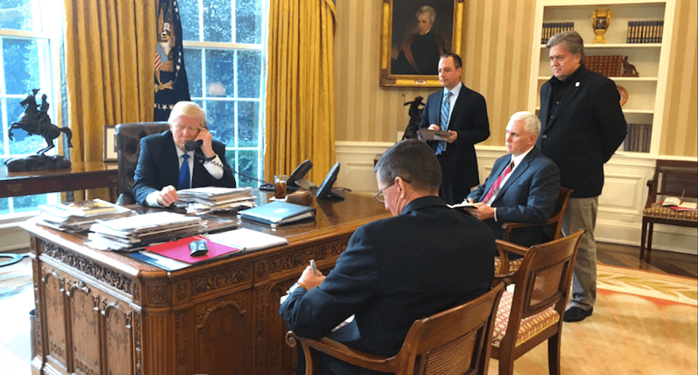 Trump whines that no one warned him about Mike Flynn -- but he was warned repeatedly