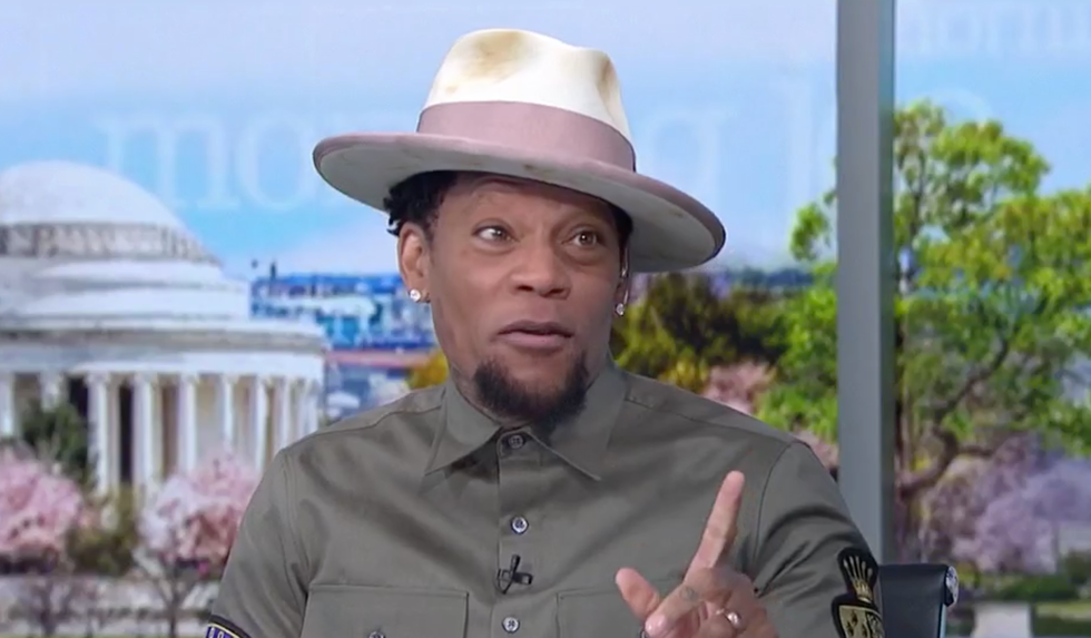 DL Hughley reveals the difference between white people's advice and black people's reality on MSNBC's Morning Joe