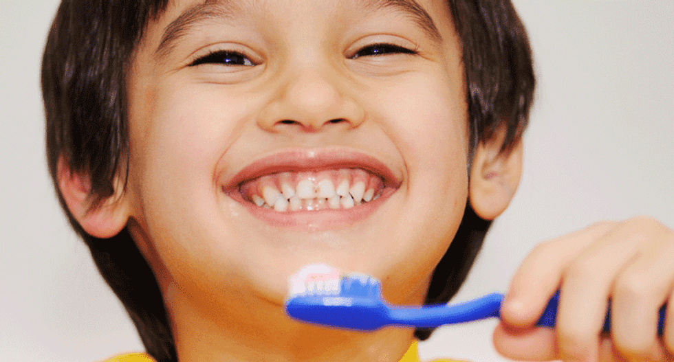 The fluorine in your toothpaste originates from the sun's dead ancestors