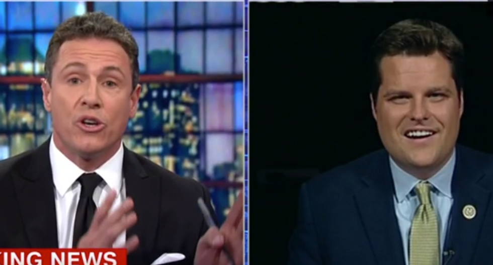 'Facts matter': CNN's Cuomo schools Trump-backing House Rep. bizarrely comparing FBI texts to 'Immaculate Conception'