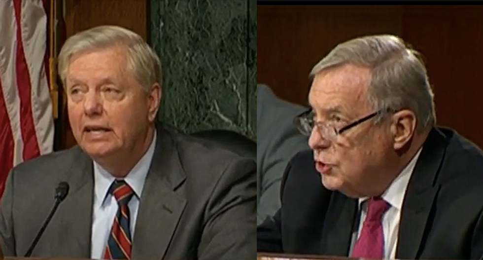 WATCH: Sparks fly as Lindsey Graham gets accused of holding McCabe hearing to appease Trump’s grievances