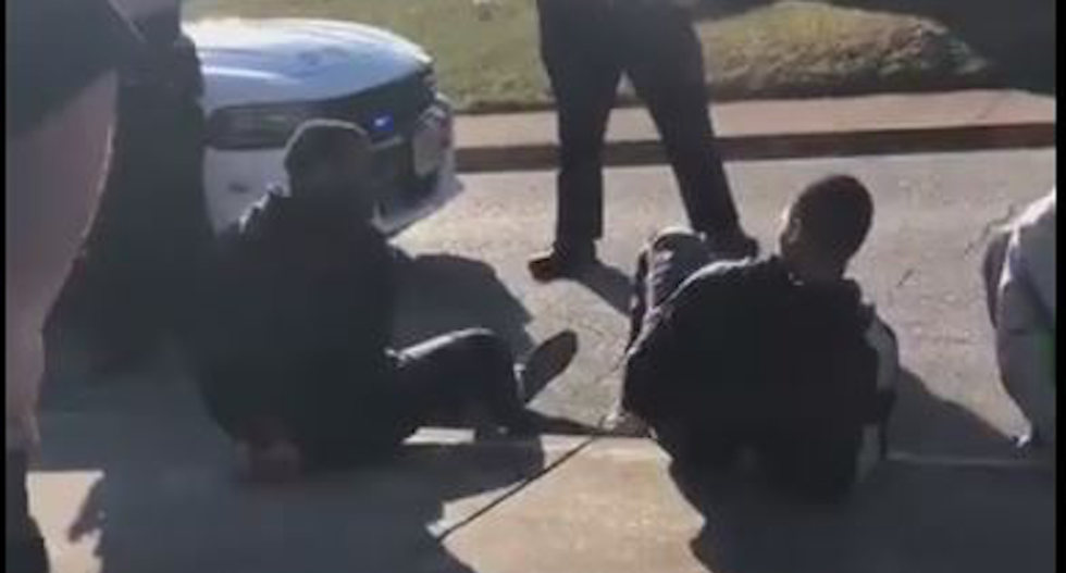 WATCH: Cop pulls gun on black students over broken tail light – then bizarrely tries to blame the Supreme Court