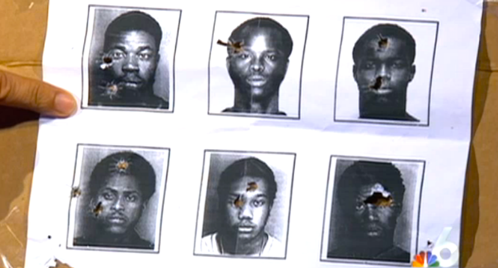 Florida police department uses black men’s mugshots for target practice