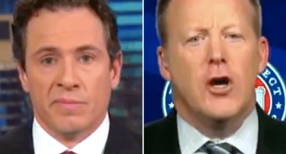 CNN segment goes off the rails when Cuomo calls out RNC official's lies about Trump's 'overwhelming' win