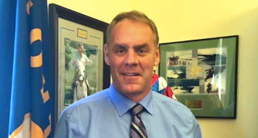 Interior Secretary Ryan Zinke has called himself a geologist at least 40 times — but he’s not