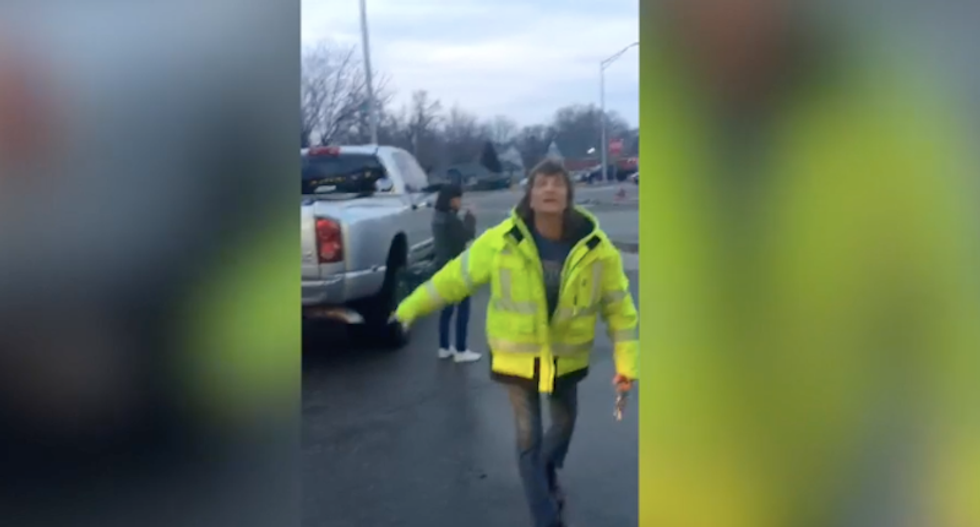 Man hits 9-year-old boy in the face and screams the N-word at his mother in parking lot rampage: police