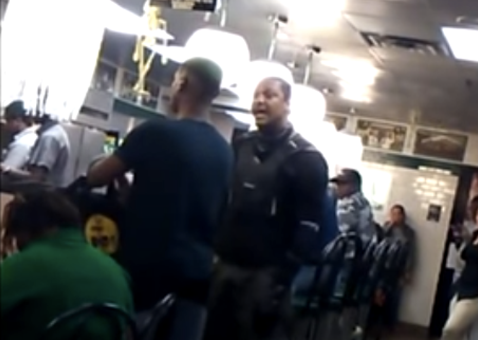 WATCH: Shocking video shows assault on two gay men at Waffle House restaurant
