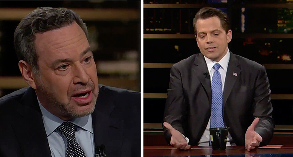 Anthony Scaramucci tells David Frum to use 'Mexican suppositories' in off-the-rails Maher segment