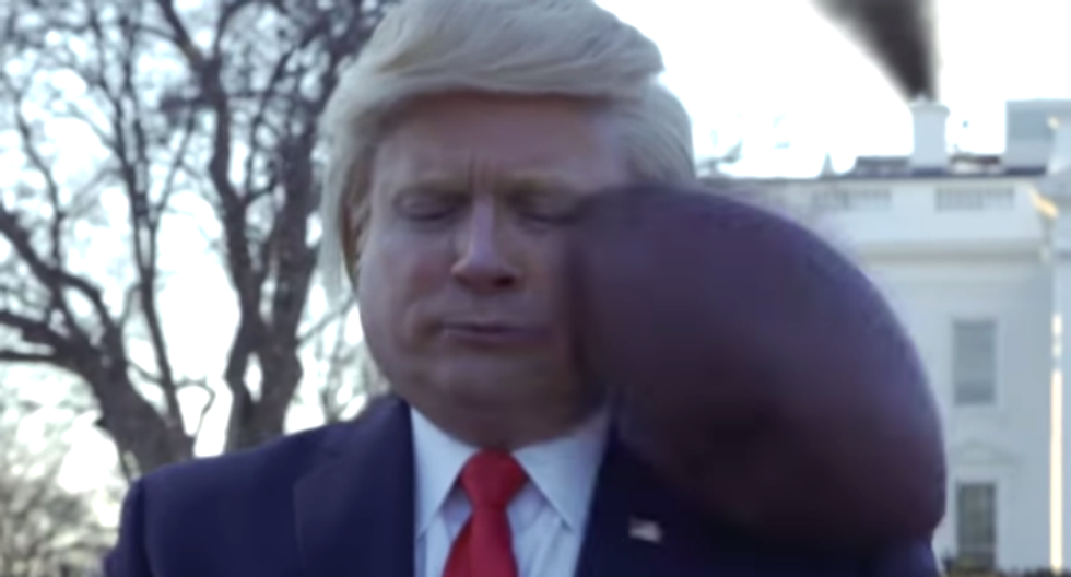 DC was the only region that got to see this Trump impersonator ad during the Super Bowl