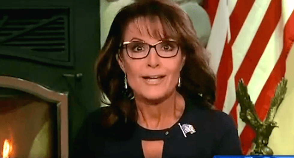 Sarah Palin wants Trump and McCain to kiss and make up because they're both heroes