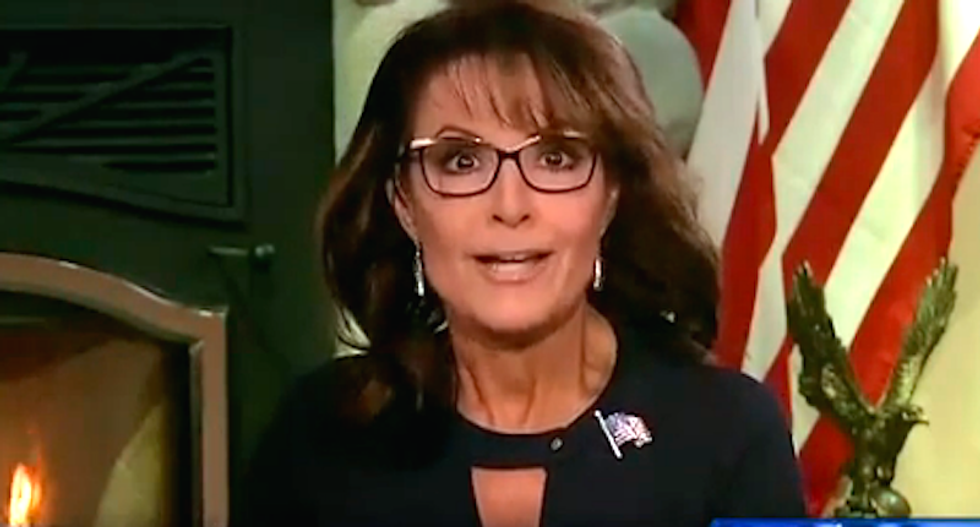 Sarah Palin wants Trump and McCain to kiss and make up because they're both heroes