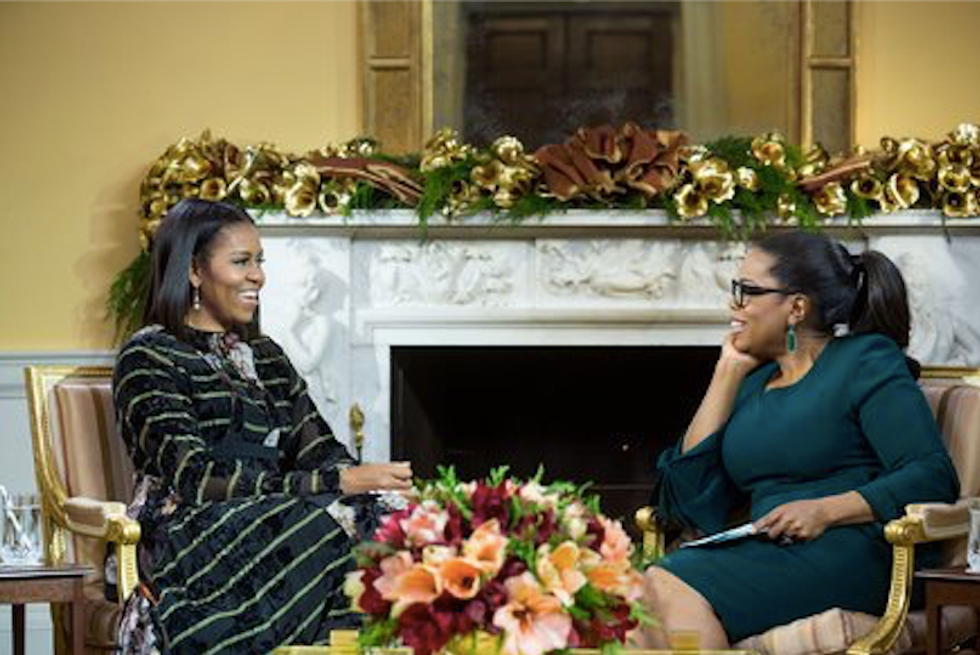 'Can Michelle Obama be FLOTUS for life?': Twitter begs First Lady not to go after Oprah interview