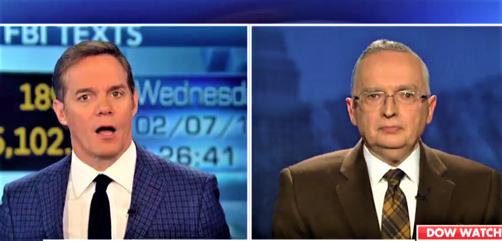 'But this is red, white and blue!' Fox host short circuits after guest compares Trump parade to North Korea