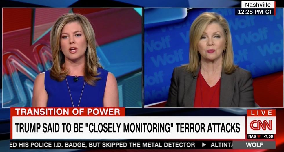 CNN confronts GOP Rep. Marsha Blackburn over false claim that refugees are not vetted