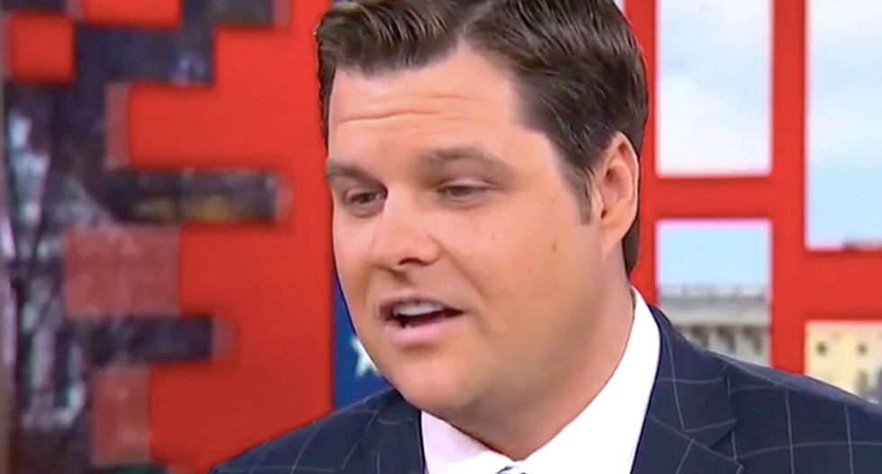 Oops! Matt Gaetz accidentally reveals to MSNBC that Devin Nunes leading Russia probe after recusal