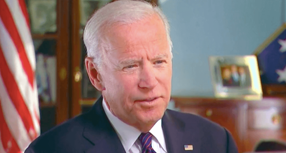 WATCH: Joe Biden suggests Trump's being blackmailed by Putin