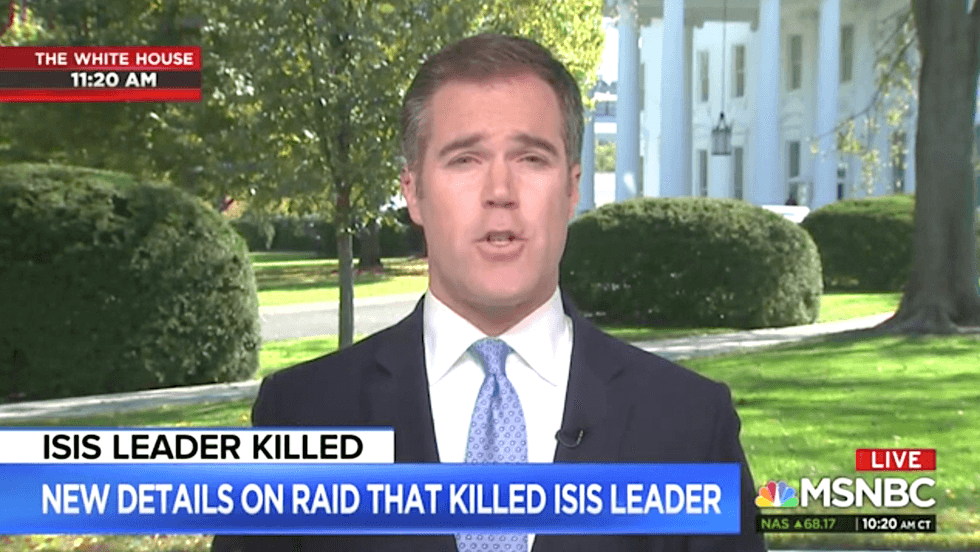 Trump ignited ‘real frustration’ within the military by spilling secrets about ISIS raid: NBC reporter