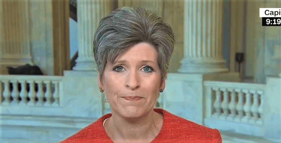 GOP Senator Joni Ernst divorces husband for preventing her from being Trump’s VP choice
