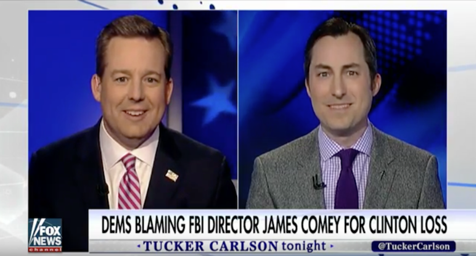 Former DoJ spokesman: Comey must admit he 'threw a hand grenade' into election with Hillary letter