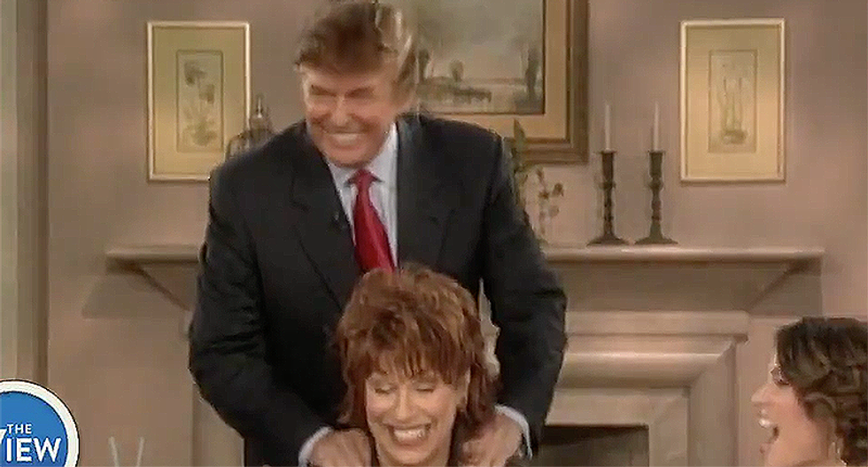 WATCH: Trump has been on ‘The View’ 18 times — and here are his five weirdest moments