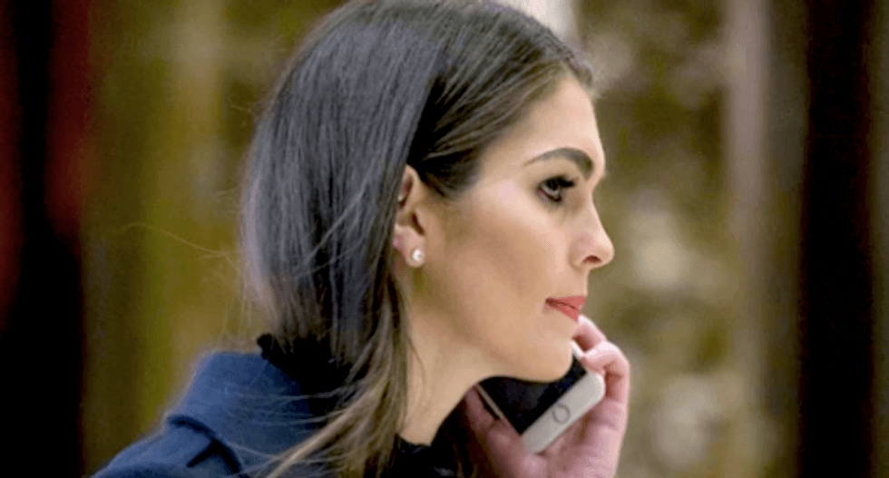 Hope Hicks agrees to turn over documents to House committee as White House insists on defying subpoenas